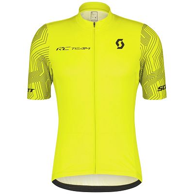 Превью  Велоджерси с коротким рукавом SCOTT RC Team 10 Sulphur Yellow/Black
